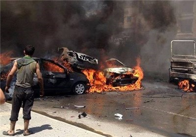 انفجار 2خودرو در حمص