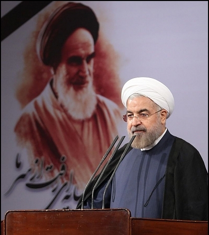 سخنان دیشب رئیس جمهور در مرقد امام خمینی(ره)