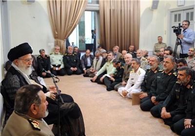 بیانات امام خامنه‌ای در دیدار جمعی از فرماندهان عالی‌رتبه نظامی و انتظامی