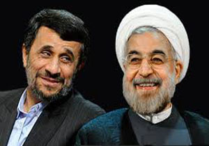 درخواست احمدی‌نژاد برای مناظره با روحانی