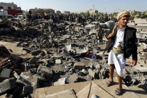 انفجارهای شدید در صنعاء