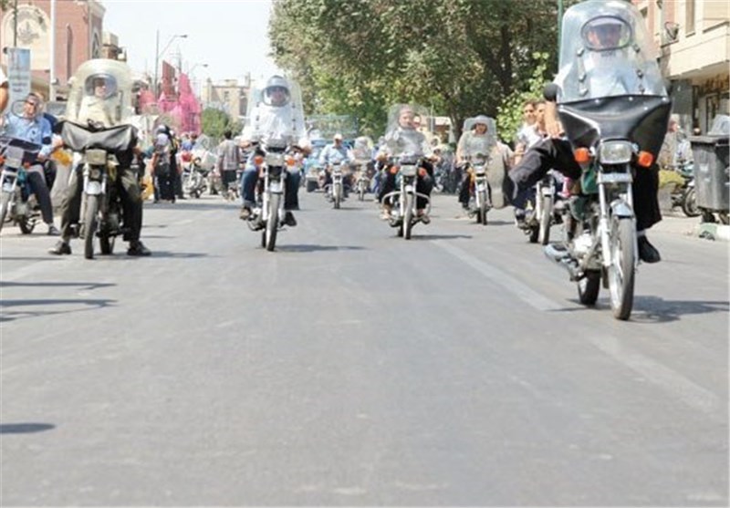  فقط ۱۲۸ موتورسیکلت در تهران برگه معاینه فنی دارند 