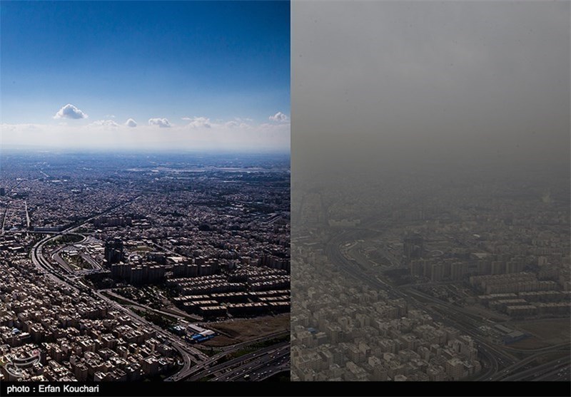 مرگ خاموش مردم شهر با هوای آلوده 