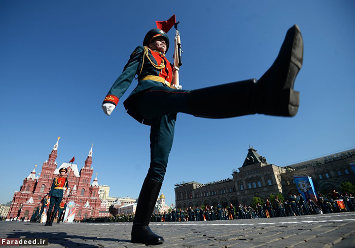تصاویر/ جشن پیروزی بر نازی‌ها در مسکو 