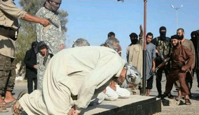 اعدام ۳۰ عراقی توسط داعش به جرم ترک سرزمین‌ خلافت 