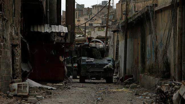 نبرد خانه به خانه  نیروهای عراقی با داعش در بخش غربی موصل