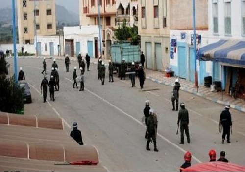 درگیری های خشونت‌آمیز میان نیروهای امنیتی و تظاهرکنندگان در مراکش