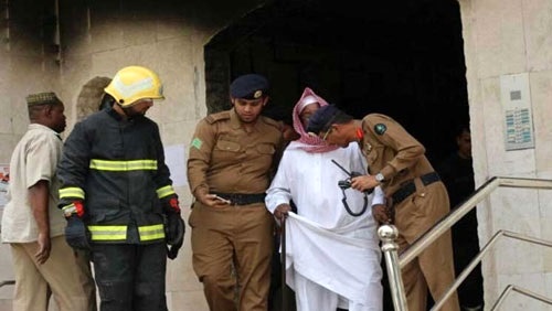 آتش‌سوزی در هتل محل اقامت حجاج ترکیه و یمن در مکه