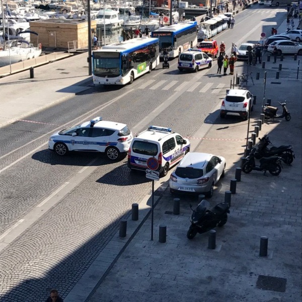 حمله با خودرو به ایستگاه اتوبوسی در مارسی