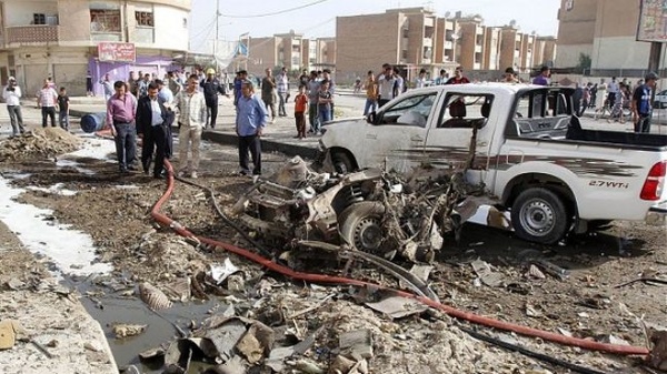 انفجار خودروی بمب‌گذاری شده در عراق