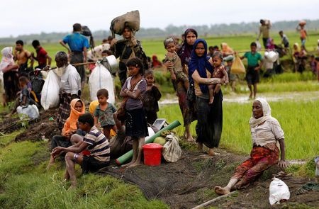 ۲۶۰۰ خانه مسلمانان روهینگیا به آتش کشیده شد