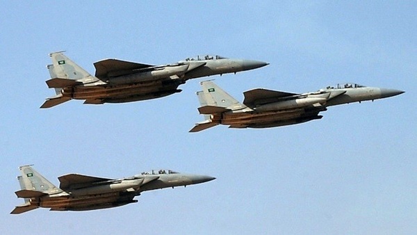 حمله جنگنده‌های سعودی به شهر المخا