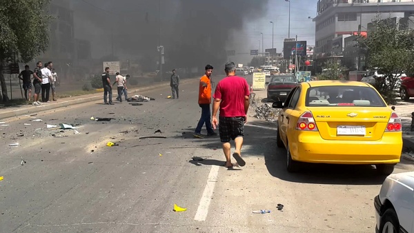 ۲ انفجار تروریستی بغداد را لرزاند