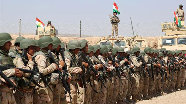 نیروهای کُرد به مرزهای ژوئن ۲۰۱۴ میلادی بازگشتند