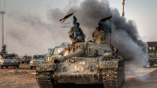 پیشروی‌های ارتش عراق در «القائم» شتاب گرفته است/ فرار داعشی‌ها به سوریه