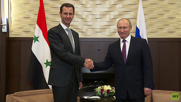 پوتین و اسد در سوچی دیدار کردند