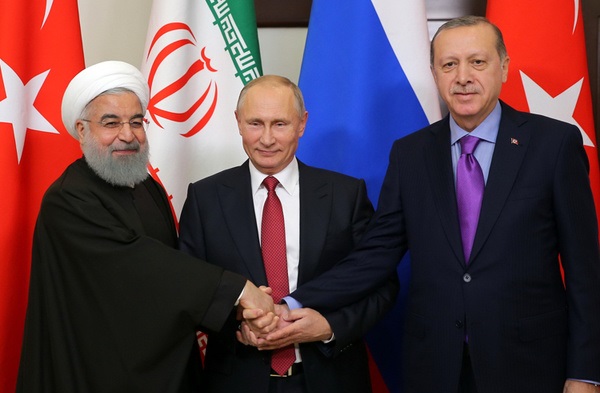 بیانیه روسای جمهوری ایران، روسیه و ترکیه/ تا شکست نهایی تروریست‌ها به همکاری با یکدیگر ادامه می‌دهیم
