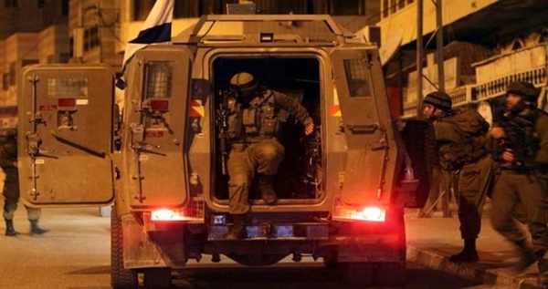 حمله نظامیان ارتش اسرائیل به مناطق مختلف کرانه باختری