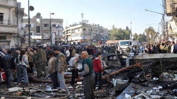 وقوع انفجار تروریستی در شهر حمص سوریه