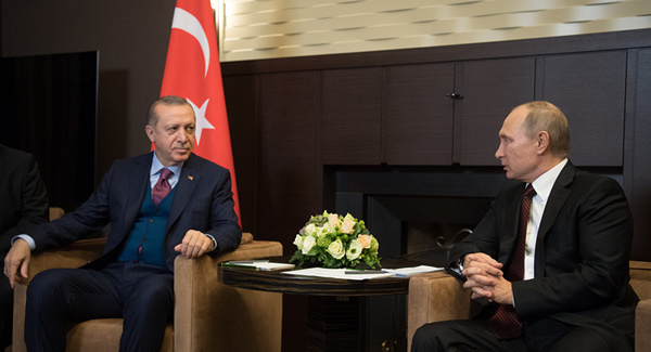 قدس و سوریه محور دیدار پوتین و اردوغان