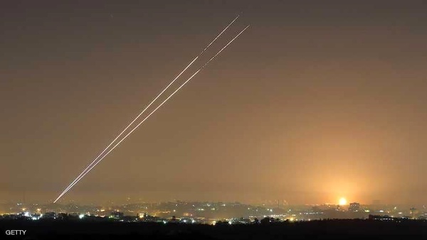 شلیک ۲ راکت از غزه به سرزمین‌های اشغالی