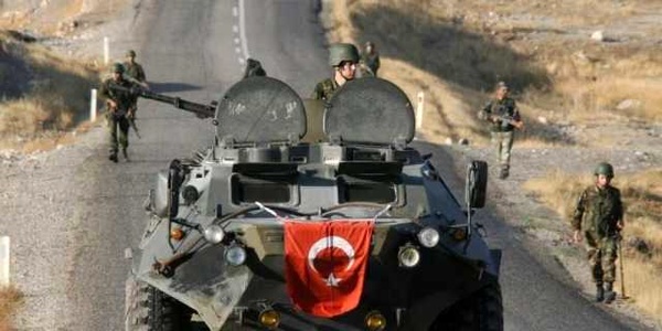 حمله به ارتش ترکیه در نزدیکی مرز با عراق