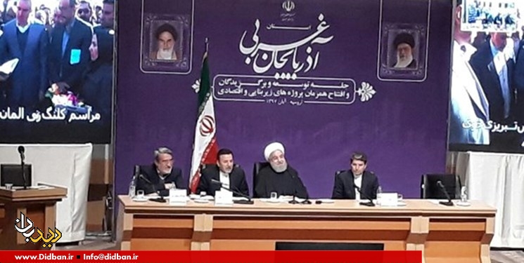 روحانی: با حمله یک دولت تجاوزگر رو به رو هستیم/فشار‌ها و توطئه‌ها علیه مردم ایران است