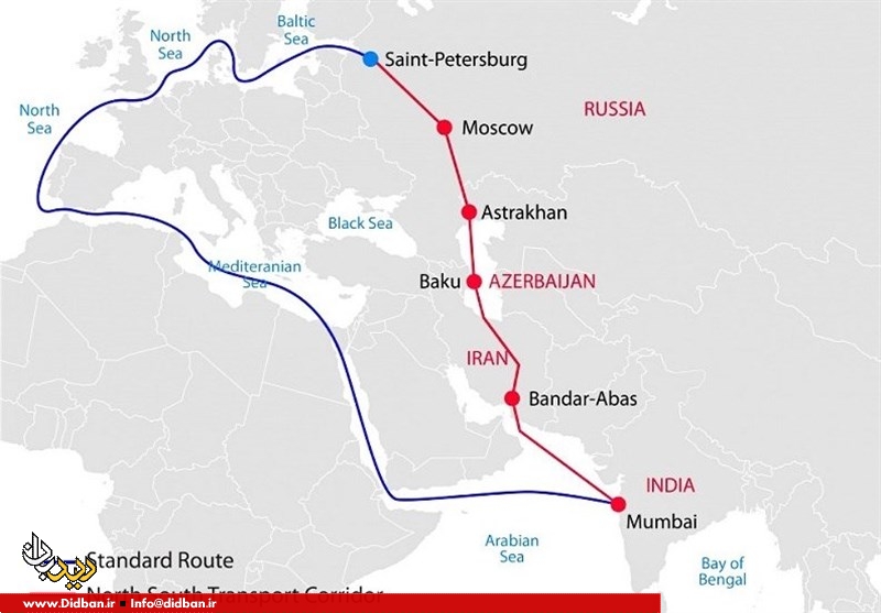 خط اعتباری ۳میلیارد یورویی روسیه برای کریدور شمال ــ جنوب ایران