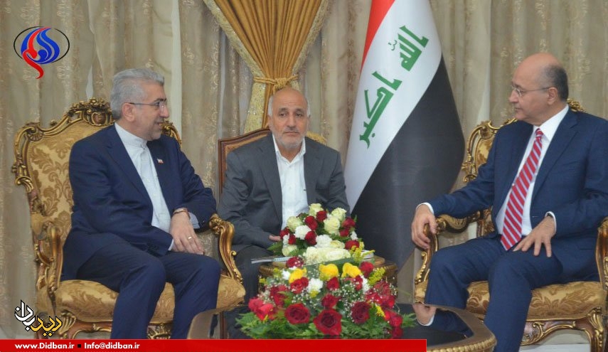 تأکید مجدد رئیس‌جمهور عراق بر ضرورت گسترش روابط با ایران