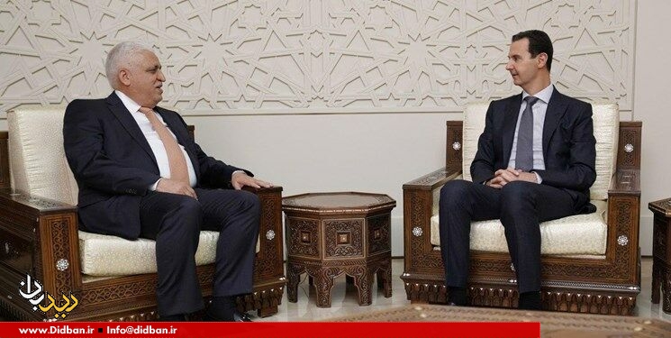 رئیس «الحشد الشعبی» با بشار اسد دیدار کرد