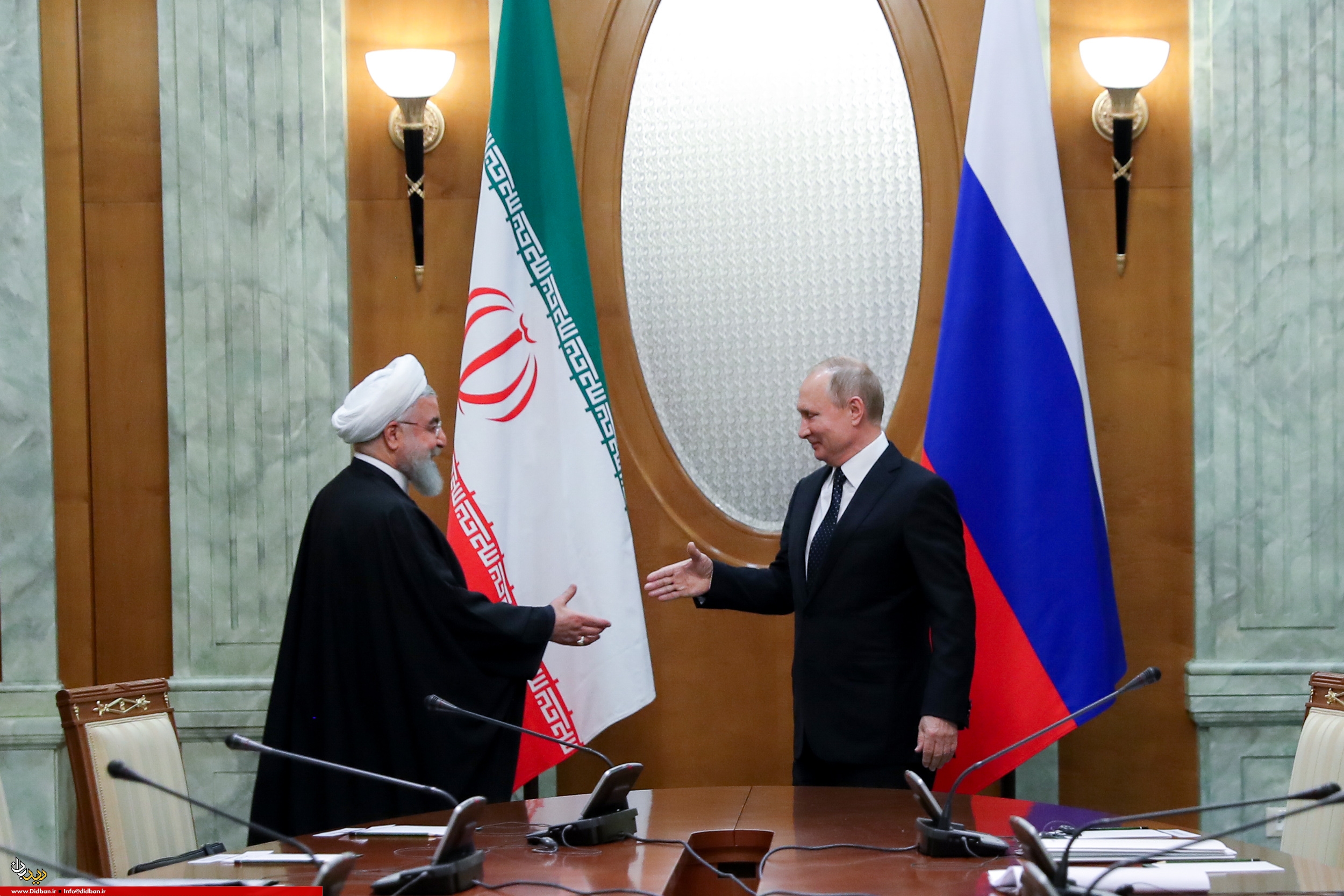 روحانی: از سرمایه‌گذاری شرکت‌های روسی در ایران استقبال می‌کنیم