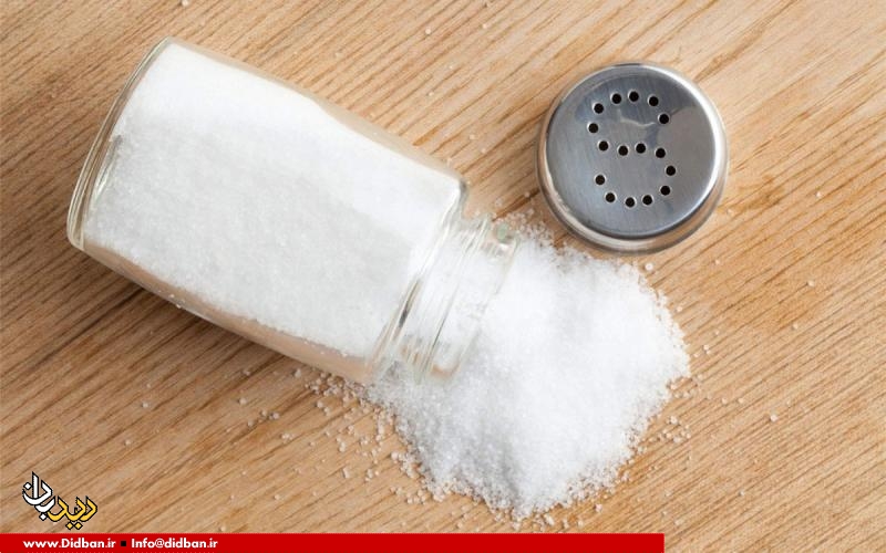 آسیب مصرف بی‌رویه نمک