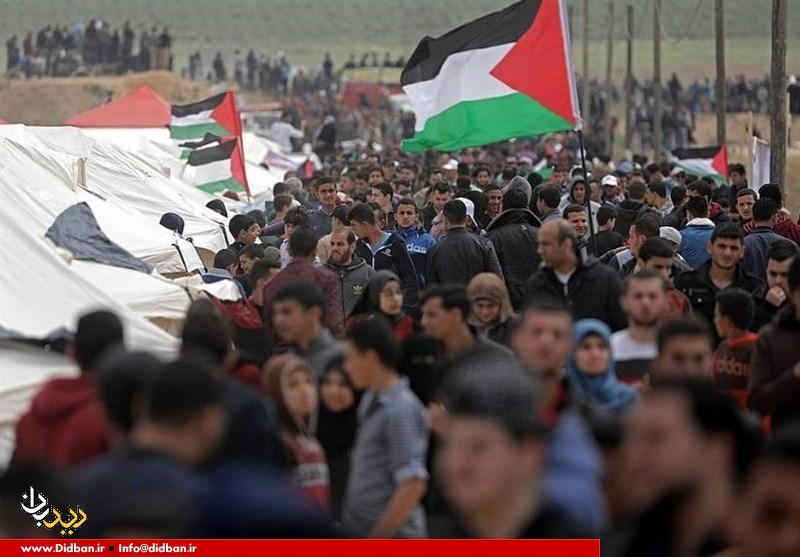 حضور 40 هزار فلسطینی در نماز جمعه مسجد الاقصی