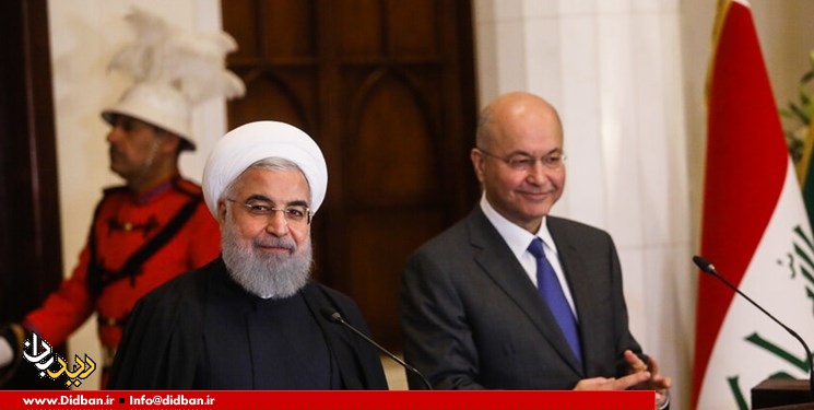روحانی: استفاده از پول‌های ملی در تجارت ایران و عراق/صالح: حمایت‌های برادرانه ایران را فراموش نمی‌کنیم