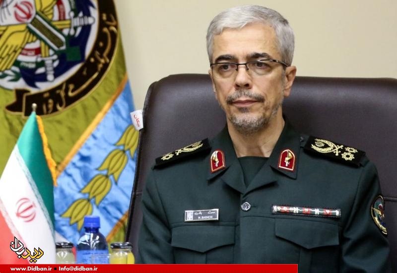 رئیس ستاد کل نیروهای مسلح به سرلشکر سلیمانی تبریک گفت