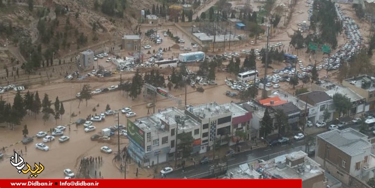 17 کشته و 74 مصدوم در سیل شیراز