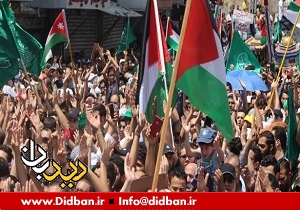 تظاهرات هزاران اردنی در حمایت از قدس و مسجدالاقصی
