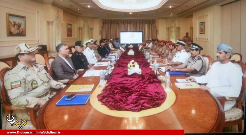 امضای یادداشت تفاهم‌ همکاری‌ نظامی بین نیرو‌های مسلح ایران و عمان