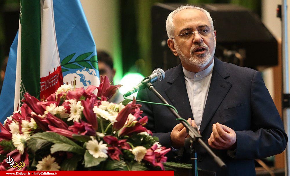 ظریف: هرگز یک ایرانی را تهدید نکنید/ احترام بگذارید، جواب می‌گیرید