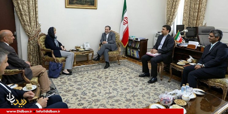 رایزنی‌ اشمید و عراقچی در تهران