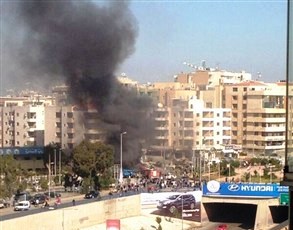 انفجار تروریستی در نزدیکی رایزنی ایران در بیروت + اولین تصاویر منتشر شده
